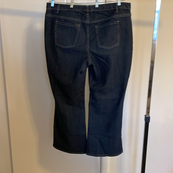 Fashion Bug- Dark Wash Bootcut Jean. Size 22P. Dark wash. EUC. - Picture 3 of 6